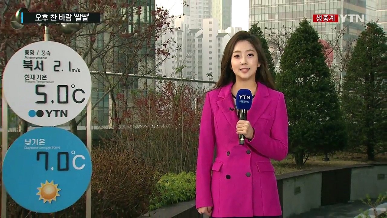 [날씨] 中 스모그 유입, 미세먼지↑...오후 찬 바람 / YTN (Yes! Top News)
