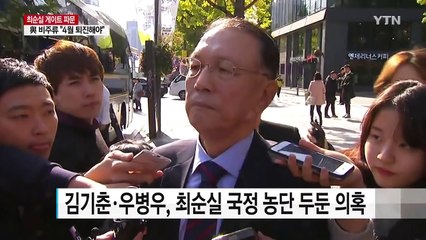 김기춘·우병우 수사...검찰 수사 마무리 수순 / YTN (Yes! Top News)