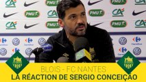 Blois - FC Nantes : la réaction de Sergio Conceição