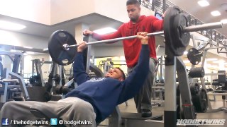 High Reps  Triceps and Chest Workout @hodgetwins
