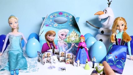 FROZEN SURPRISE BOXES Frozen Surprise Eggs Elsa Anna Kristoff Olaf Dolls Toy Videos