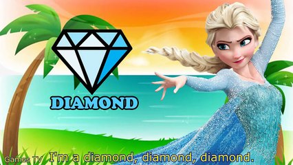 Frozen Shapes Song | Frozen Elsa Shape Song Children Nursery Rhymes