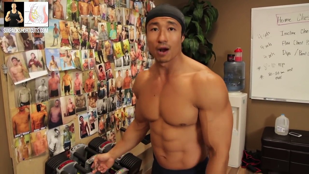 Home Chest & Back Workout - PowerBlock Dumbbells & Bench