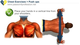 Home chest exercise  Push Up