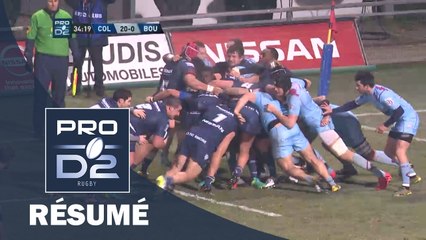 PRO D2 - Résumé Colomiers-Bourgoin: 42-5 - J16 - Saison 2016/2017