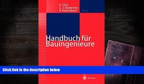 BEST PDF  Handbuch fÃ¼r Bauingenieure: Technik, Organisation und Wirtschaftlichkeit - Fachwissen
