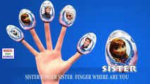 Finger Family Frozen Surprise Eggs | Frozen Finger Family | Frozen Finger Family Kids Nursery Rhymes