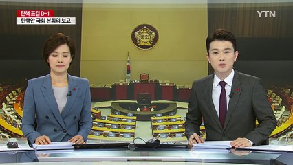 탄핵 표결 D-1...여야, 정치적 생명 걸고 득표전 / YTN (Yes! Top News)