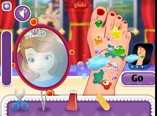 Disney Princess - Sofia the First | Foot Doctor - Doctor game for kids