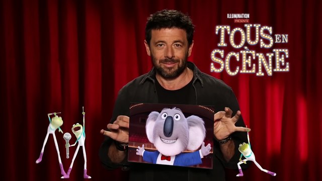 Tous en scène Featurette “Patrick Bruel est Buster Moon” [Au cinéma le 25 Janvier] [Full HD,1920x1080p]