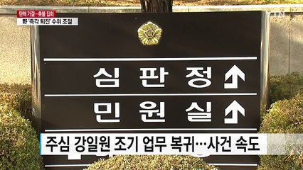 "신속하고 공정하게" 주심 강일원 조기 귀국 / YTN (Yes! Top News)