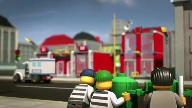 Мультик про Машинки, Вертолеты - LEGO City Лего Сити - Городская полиция. Лего - машинки