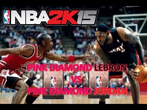 NBA 2K15: Pink Diamond MJ vs Pink Diamond LeBron