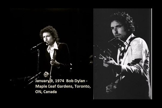 January 9, 1974 Bob Dylan - Maple Leaf Gardens, Toronto, ON, Canada Full Concert Part-1