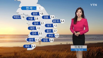 [날씨] 포근한 휴일...내일 전국 비 / YTN (Yes! Top News)