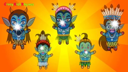 Blue Man Finger Family Nursery Rhyme 🎶 | Fun Songs & Lyrics for Kids