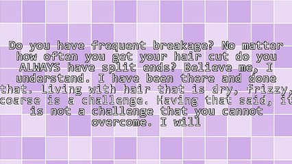 How to Handle Living With Dry, Damaged Hair