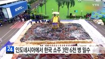 인도네시아에서 한국 소주 3만6천 병 밀수범 2명 체포 / YTN (Yes! Top News)