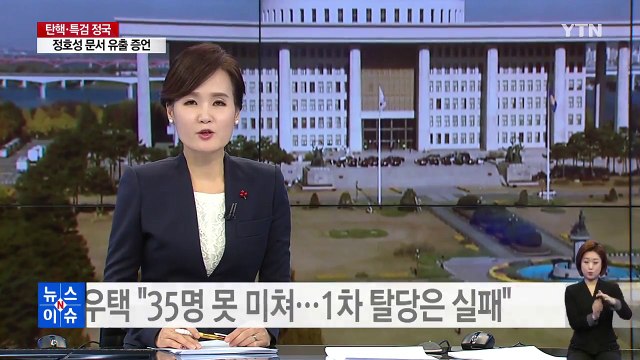 與 정우택 35명 못 미쳐...비주류 1차 탈당은 실패 / YTN (Yes! Top News)