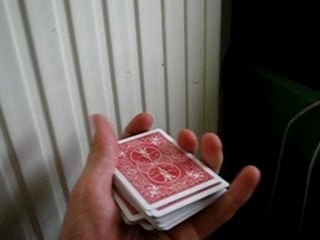 Mélange des cartes à une main