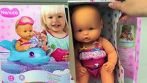 Nenuco Baño de Burbujas con Flotador Delfín ❤ Nenuco Bubble Bath Doll Nenuco Baby Doll Bathtime