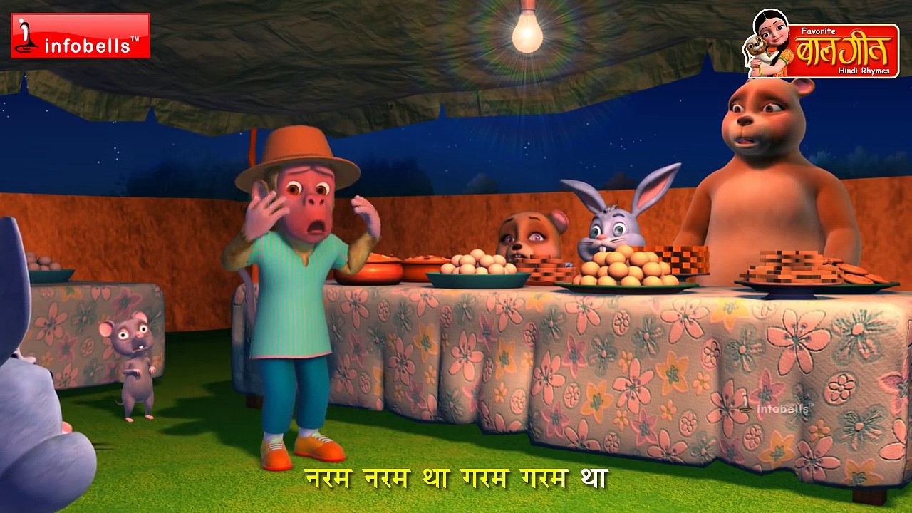 Bandar Mama Pahan Pajama - 3D Animated Hindi Rhymes-JeLIYZJ3hfM