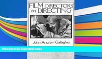 Read  Film Directors on Directing  Ebook READ Ebook