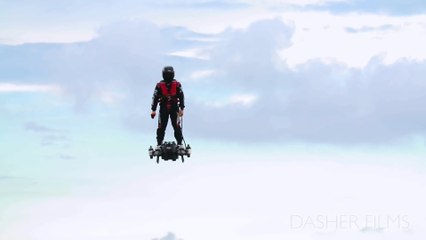 ЧУДО ИНЖЕНЕРНОЙ МЫСЛИ - ХОВЕРБОЛД «ЛЕТАЮЩИЙ СКЕЙТБОРД» FLYBOARD AIR