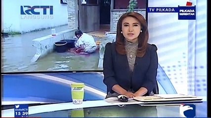 Hari Pertama 2017, Ribuan Rumah di Labuhanbatu Terendam Banjir