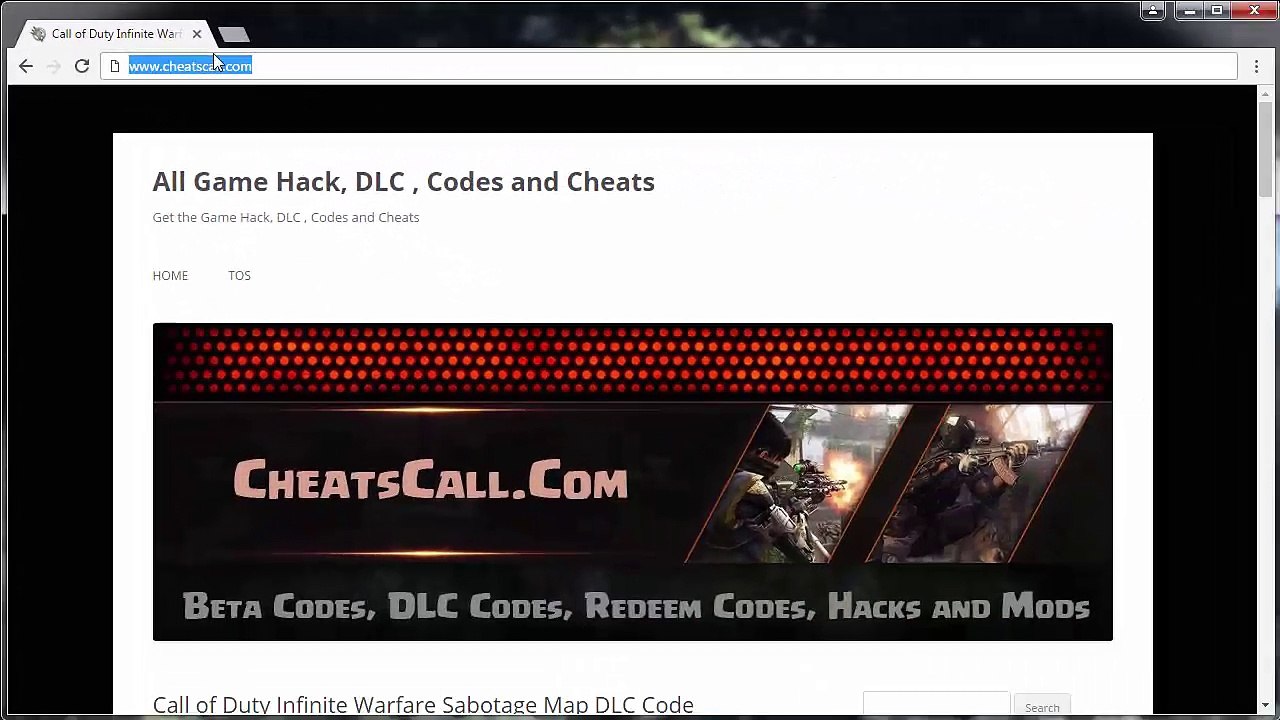 Call of Duty Infinite Warfare Sabotage Map Code Free Giveaway - Xbox One, PS4 and PC