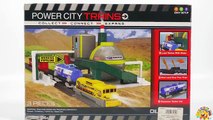 TRAINS FOR CHILDREN VIDEO: PowerTrains Bullet Train Set Toys Review   Crazy Little Men