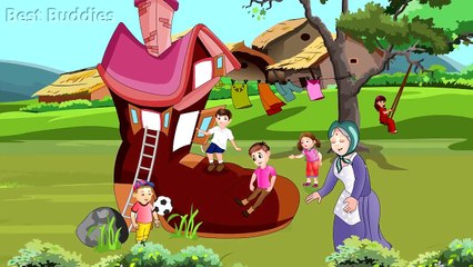 An Old Woman Who Lived In A Shoe | Nursery Rhyme For Children | Best Buddies