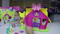BIG MINNIE MOUSE TOY Jump N Style Pony Stable   Minnie Mouse Kinder Surprise Eggs Toys Opening