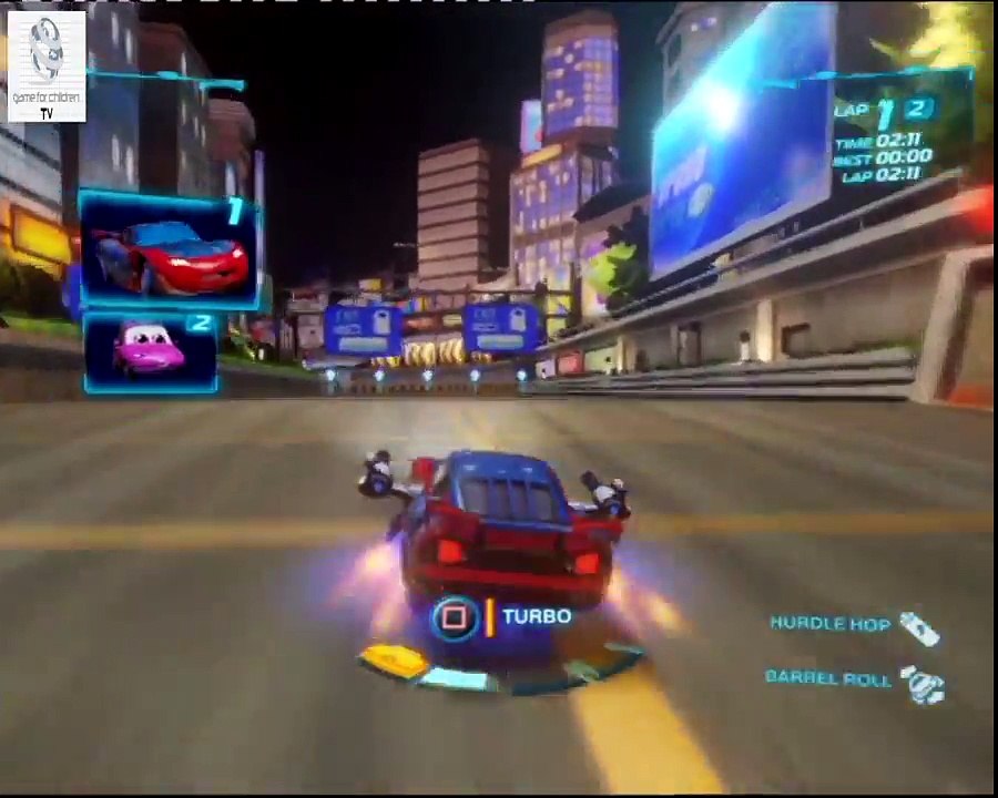 Cars 2 Game - Daredevil Lightning McQueen - imperior Tour - Disney Car Games