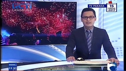 Begini Kemeriahan Malam Pergantian Tahun di Sejumlah Daerah