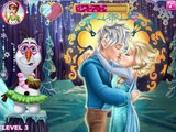 Elsa Kissing Jack Frost - Disney Princess Frozen Games Movie