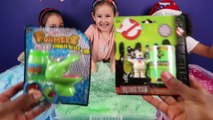 GROSS Gelli Baff Toy Challenge - Warheads Candy - Giant Chupa Chups Lollipops - Shopkins Disney Toys