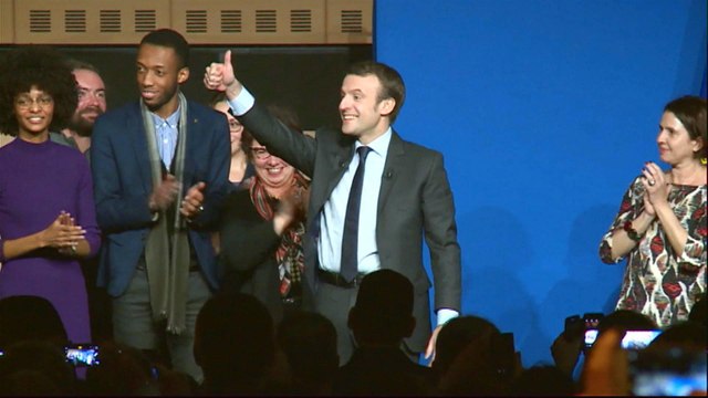 France's Macron closes in on Marine le Pen