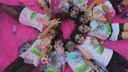 Color y nuevos propósitos en el 'The Color Run' de Manila