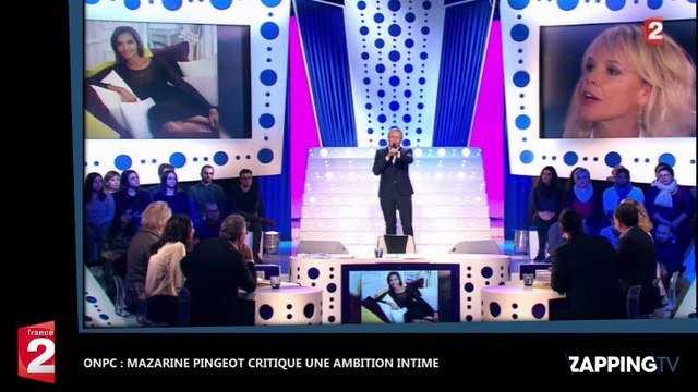 ONPC : Mazarine Pingeot critique Une Ambition intime présentée par Karine Le Marchand (Vidéo)