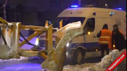 İstanbul'da 6 aylık Miraç Bebek için karda zamanla yarış