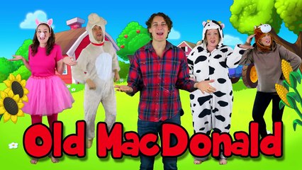 Old MacDonald Finger Family Song _ Animals on the Farm sing Finger Family!-VQlJQ0npV-c