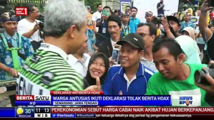 Ganjar Minta Warga Semarang Tak Ikut Sebar Berita Bohong