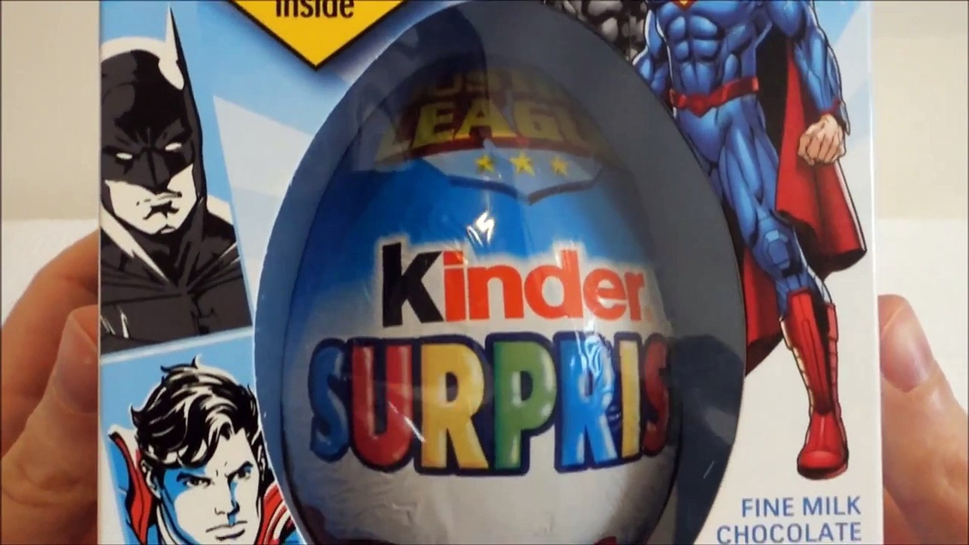 kinder egg justice league