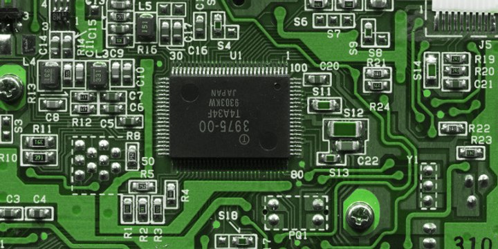 Circuit Board | Slow Tracking Over Circuit Board