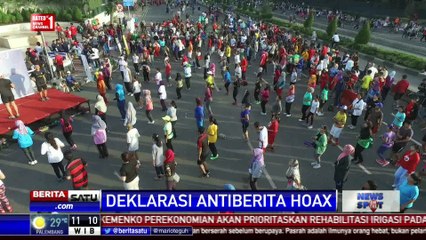 Menkominfo Ikut Deklarasi Masyarakat Anti Hoax