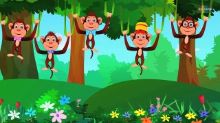 Five Little Monkeys with lyrics-aTKUaXBMCSc