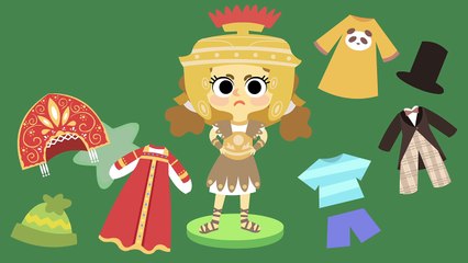 Мультики для девочек ✿ МАШИНЫ ОДЕЖКИ ✿ Костюмы разных эпох (Серия 22)-IKeySck6u_s
