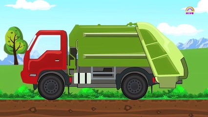 Garbage Truck _ Uses of Garbage truck For Kids-t1v71etZHos