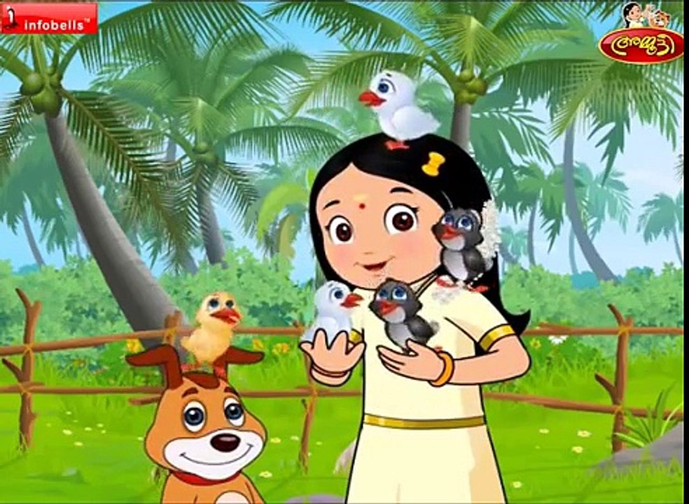 Thalla Kozhi (Hen) - Ammutti Malayalam Rhymes-JlbLiYAX4UY